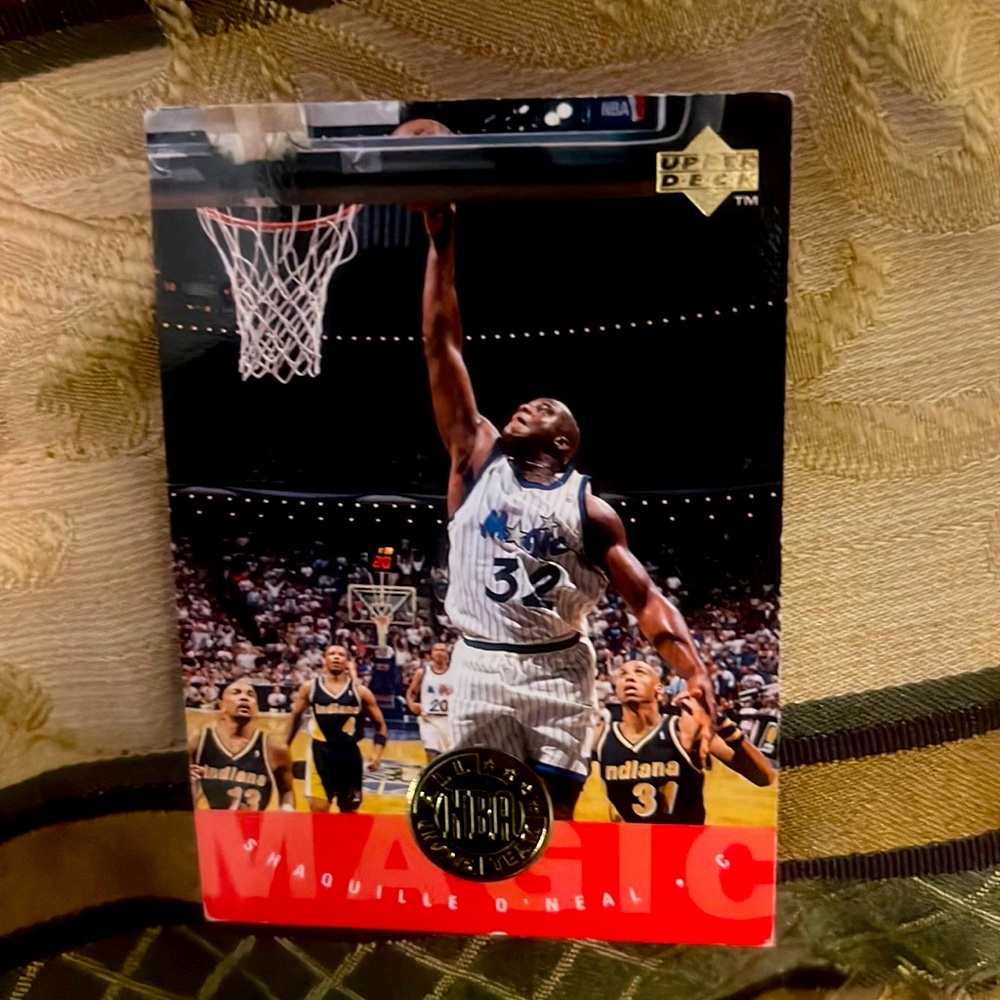🔥1995 SHAQUILLE ONEAL BASKETBALL CARD #173 VTG VG RARE